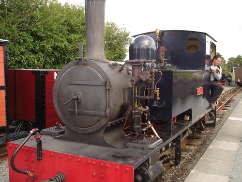 A picture of the Welsh Highland Railway, porthmadog, North Wales.