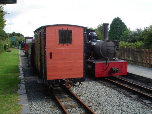 A picture of the Welsh Highland Railway, porthmadog, North Wales.