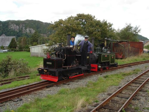 A picture of the Welsh Highland Railway, porthmadog, North Wales.