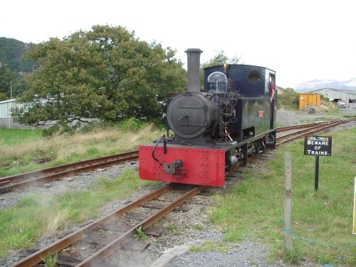 A picture of the Welsh Highland Railway, porthmadog, North Wales.