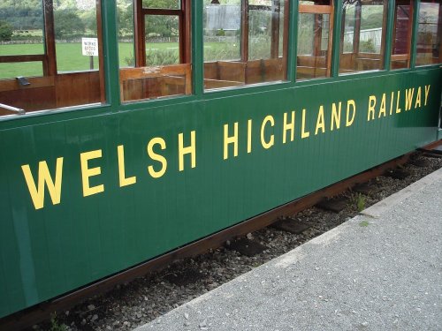 A picture of the Welsh Highland Railway, porthmadog, North Wales.