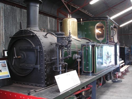 A picture of the Welsh Highland Railway, porthmadog, North Wales.