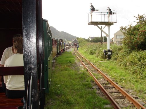 A picture of the Welsh Highland Railway, porthmadog, North Wales.