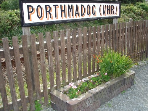 A picture of the Welsh Highland Railway, porthmadog, North Wales.