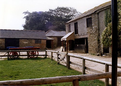 Callestock Cider Farm, Penhallow, Cornwall. 1996.