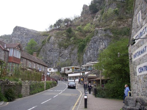 This is the road coming through the Gorge!