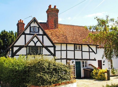 Old House in Manor Road, old town, Didcot, Oxfordshire.