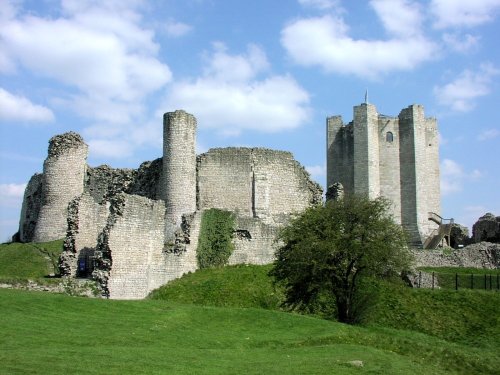 Conisbrough Castle in Doncaster, South Yorkshire 2003
