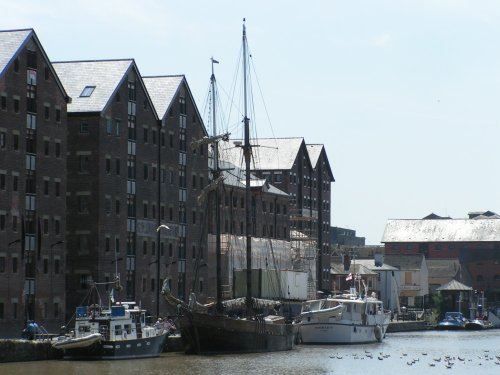 Tall Ship at Gloucester Docks, Gloucestershire