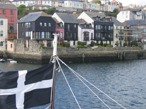 The harbour at Falmouth, Cornwall