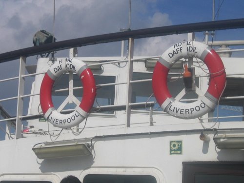 Ferry on the Mersey, Liverpool