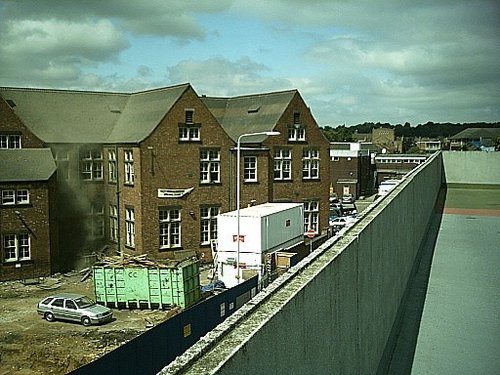 view from car park. Beeston, Nottinghamshire