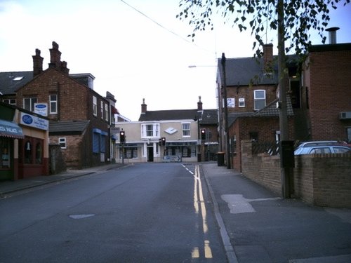 top of regent street, joining broadgate, in Beeston, Nottinghamshire