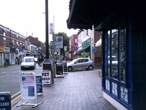 High road. Beeston, Nottinghamshire