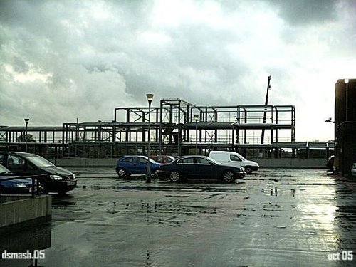 Top of Beeston multi storey car park Beeston, Notts