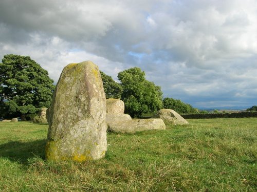 Long Meg & her Daughters (Maughanby Circle)- near Penrith, Cumbria