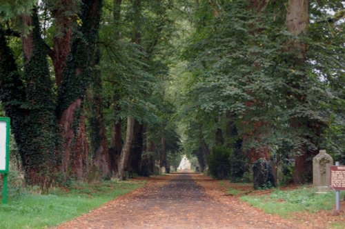 This view was taken from the entrance to Boston cemetery from the Horncaslte road entrance