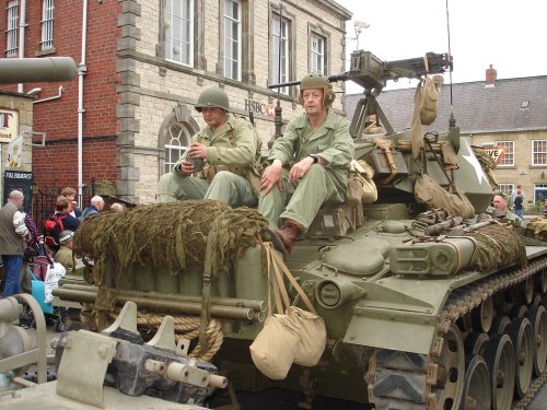 A WW2 Event at Pickering, North Yorkshire Moors Railway.