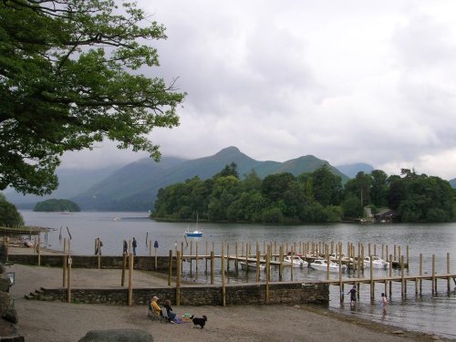 Derwent Water at Keswick - Cumbria