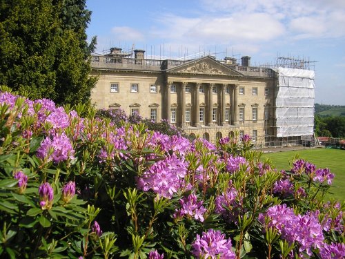 The restored Palladian Wing of Wentworth Castle