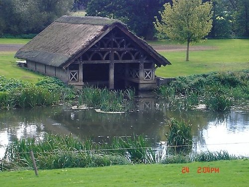 Warwick Castle grounds. September 2006.