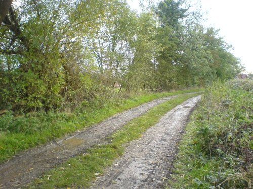Etwall - Burnaston public footpath - off Sandypit Lane, Etwall (South Derbyshire)