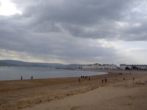 Exmouth beach, Devon