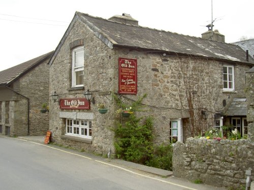 The Old Inn pub, Widecombe in the Moor, Devon.