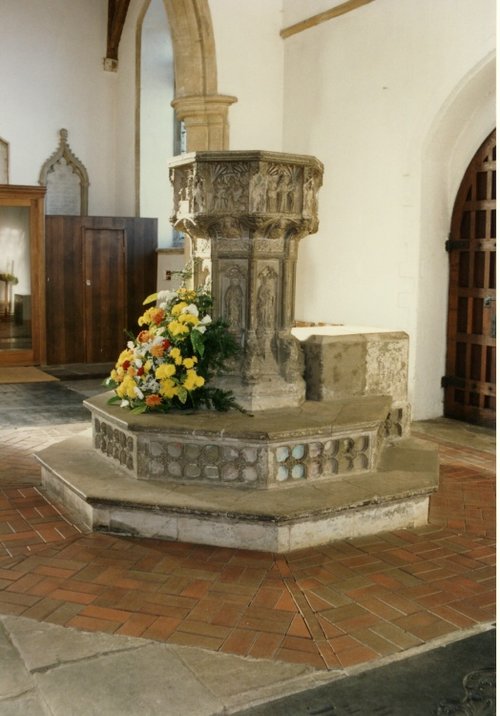 The Font, St Nicholas Parish Church, Dereham, Norfolk