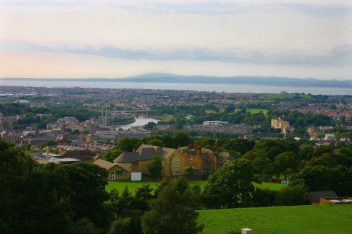 view from top of Williamson Gallery (Ashton Memorial) Lancaster