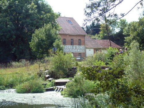 Throop Flour Mill, on the rural northern outskirts of Bournemouth