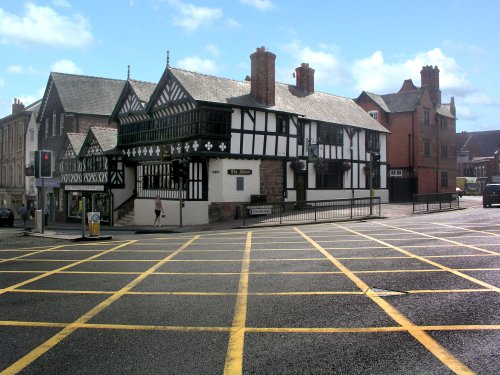 Crosswalk in Chester, Cheshire