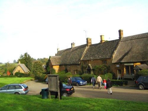 Houses in Great Tew, Oxfordshire.