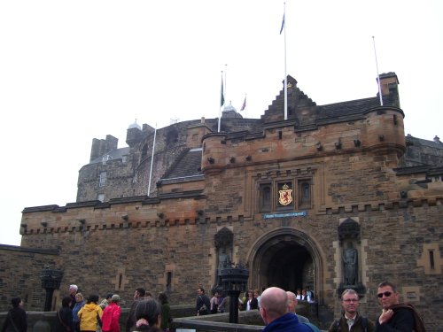 Edinburgh Castle, Edinburgh, Midlothian, Scotland.