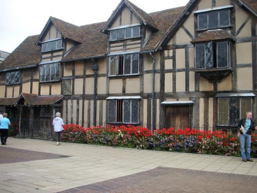 Stratford-Upon-Avon, England.  Shakespeare's childhood home