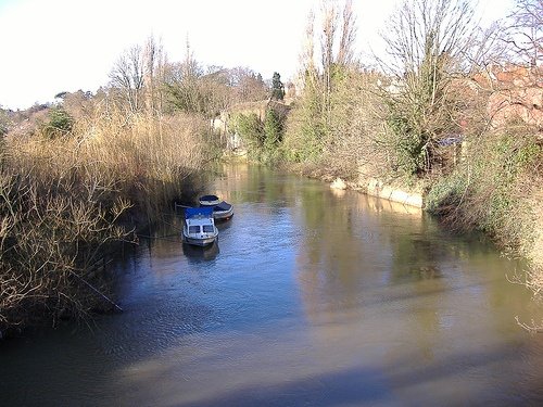 River Derwent, Malton, North Yorkshire.