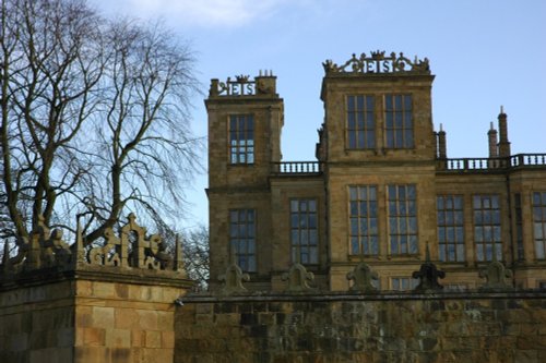 Hardwick Hall, Doe Lea, Derbyshire taken on 1st January 2007.