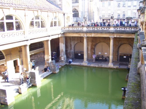 Roman Baths, Bath, Somerset.