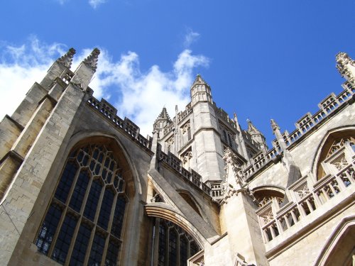 Bath Abbey, Bath, Somerset.