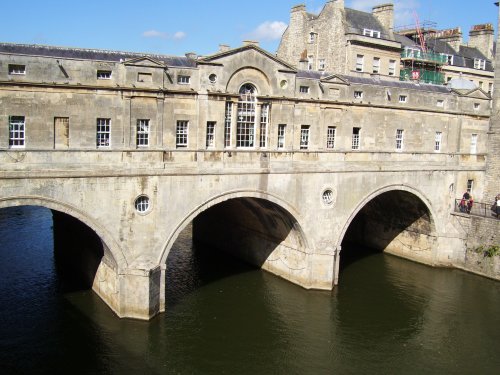 Pulteney Bridge, Bath, Somerset.