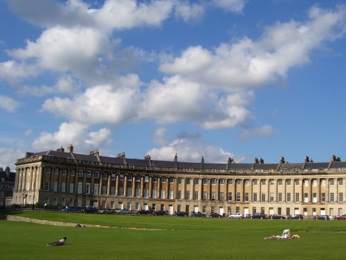 Royal Crescent, Bath, Somerset.