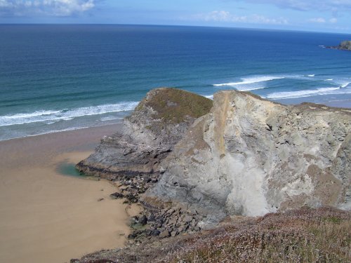 Bedruthan Steps, St Eval, Cornwall