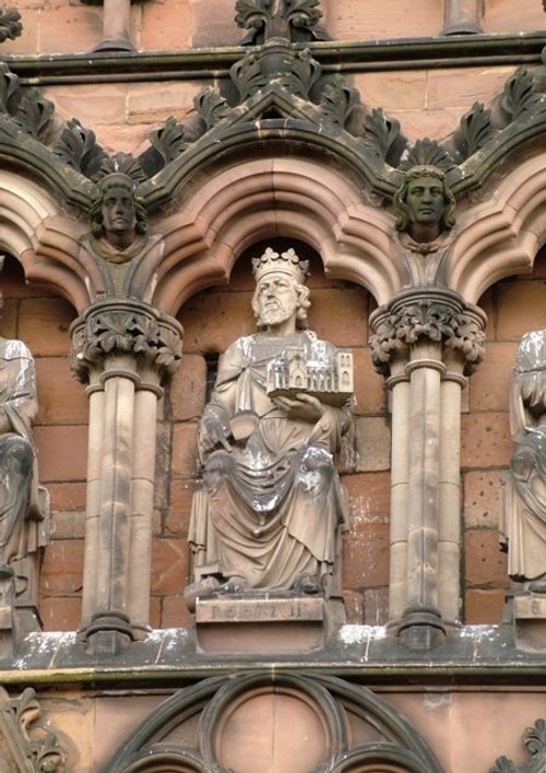 King Henry 2nd, Lichfield Cathedral, Lichfield, Staffordshire