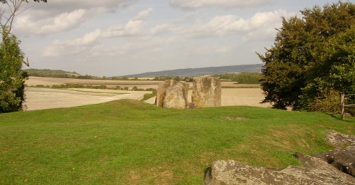 Coldrum Long Barrow - the least-damaged megalithic longbarrow in Kent.