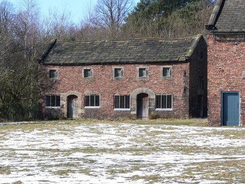 Old Cottages, Dunham Massey, Cheshire.