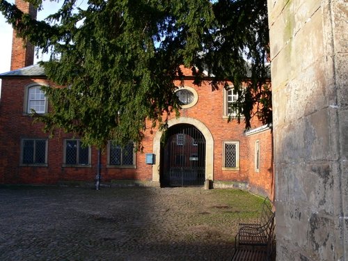 Courtyard at Dunham Massey, Cheshire.