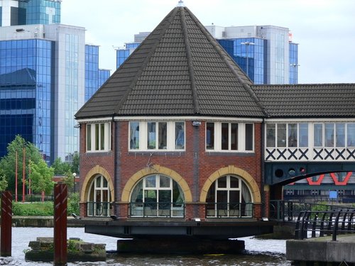 Building At Salford Quays, Salford, Greater Manchester.