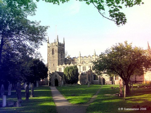 St Giles Church, Rectory Road, West Bridgford, Nottinghamshire, taken October 2006.