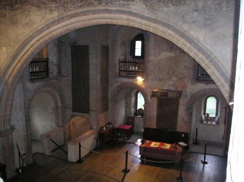 Hedingham Castle interior