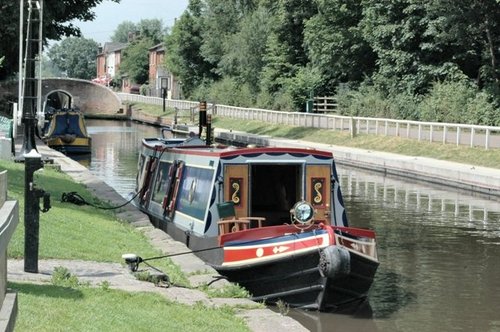 Trent and Mersey Canal, Fradley, Staffordshire